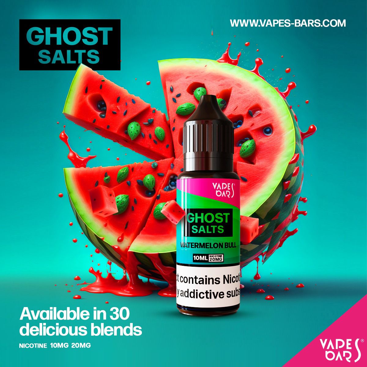 GHOT 3500 Nic Salts 10ml - Box of 10 - #Simbavapeswholesale#
